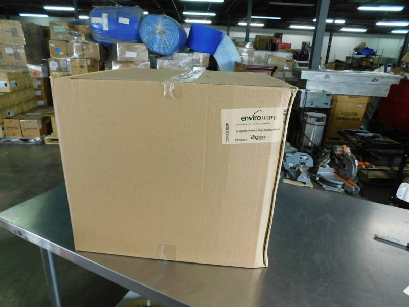 lot 1321 image: Case of Enviroware 3 Section 10 Biodegradable Plates