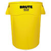 lot 1018 image: Rubbermaid Commercial FG264360YEL BRUTE Heavy-Duty Round WasteUtility Container, 44-gallon, Yellow