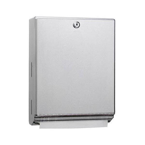 lot 1031 image: Case of Bobrick Surface-mounted Paper Towel Dispenser.