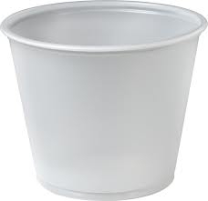 lot 1312 image: Lo of 2 Cases DCC P550N 5.5 oz Solo Souffles Polystyrene Plastic Portion Cups Translucent