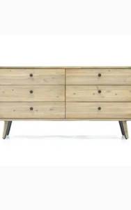 lot 50685 image: Oliver Space Elio Dresser, Bari Latte, Retail $1,099.00