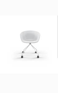 lot 50698 image: Oliver Space, Faraday Office Chair, White, Retail $330.00