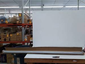 lot 52059 image: Plaster-in LED Aluminum Channel 6 Pack 6.6FT2 Meter LED Light Strips