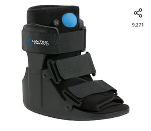 lot 52065 image: United Ortho Short Air Cam Walker Fracture Boot, Large