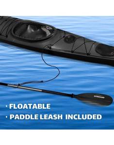 lot 52075 image: Overmont Kayak Paddle, Black
