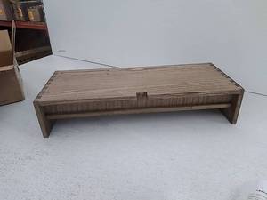 lot 52129 image: Small Shelf with Drawers, Oak