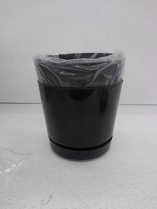 lot 52155 image: Large 10 Black Self Watering  Aerating  High Drainage Unique Deep Reservoir M