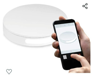 lot 52180 image: Foldio360 (Smart 360 Photography Turntable Controlled by Smartphone for 360 Product PhotographyCreate 360 Degree Images and Video for Your Shop, YouTube, TikTok, Instagram, 3D Scanning)