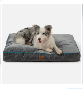 lot 52198 image: Bedsure Comfy Pet, Pet Bed, Large, Grey