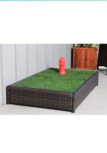 lot 52306 image: Porch Potty Standard, 26 x 50 x 7, Retail $299.00