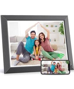 lot 52332 image: Nethgrow 16.2-inch WiFi Smart Digital Photo Frame, 32GB Memory, Touch Screen