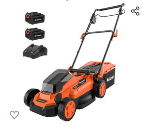 lot 52337 image: Lawn Mowers Maxlander Electric Lawn Mower Cordless (2-in-1),13 Inch 20V Battery Powered Lawn Mower with Brushless Motor