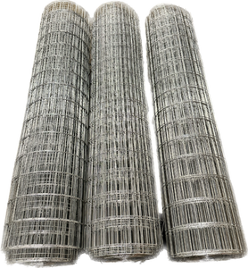 lot 1011C image: NEW LOT OF (3) 5FTx100FT 2INx 4IN WELDED WIRE 14 GA FENCING