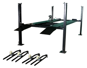 lot 999 image: NEW 4 POST CAR HOIST 8150 LBS VEHICLE LIFT