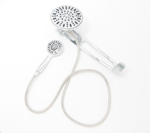 lot 410111 image: Retail - $59.76 TotalSpa Hybrid Rainfall Showerhead w