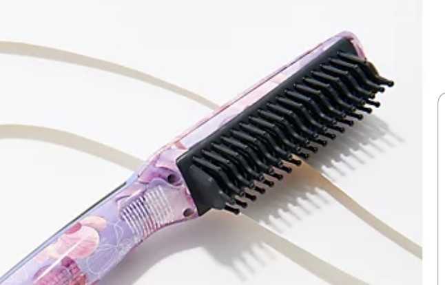 lot 410132 image: Calista TrianglPro Heated Detailer Hair Brush COLORS MAY VARY
