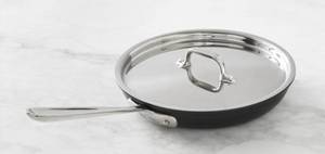 lot 30296 image: All-Clad NS1 Nonstick Induction Covered Fry Pan