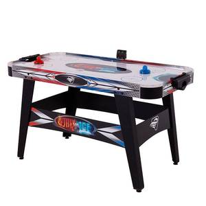 lot 30312 image: Triumph Fire ��n Ice LED Light-Up 54 Air Hockey Table Includes 2 LED Hockey Pushers and LED Puck Damage See Pictures