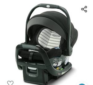 lot 30332 image: Graco SnugRide SnugFit 35 DLX Infant Car Seat  Baby Car Seat with Anti Rebound Bar, Hamilton
