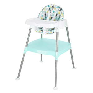 lot 30333 image: Evenflo 4-in-1 Eat & Grow Convertible High Chair Prism Triangles