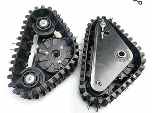 lot 30344 image: Rear Axle Track Assembly Go Kart Buggy Quad Rear Wheel Axle Shaft Assembly Complete Karting UTV ATV Snow Sand Snowmobile Rear Axle Track
