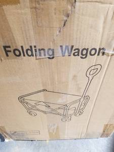 lot 30354 image: FOLDING WAGON BLACK
