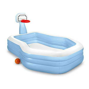 lot 30386 image: Intex Shootin Hoops Swim Center Family Pool