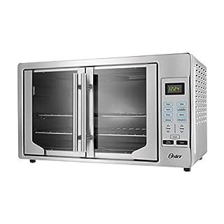 Oster Digital French Door Stainless Steel Toaster Oven, Grill and