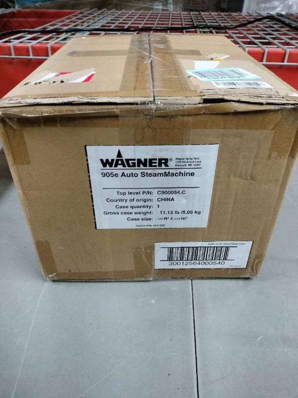 Wagner 905e Multi-Purpose Auto Steam Cleaner C900054.M - The Home