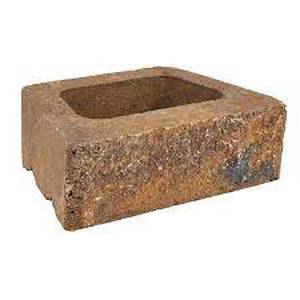 lot 8392 image: Pavestone Promuro Wall Winter Blend 6 x 18 x 12 Concrete Retaining Wall Block, 40 Blocks Total- Retail $628.42