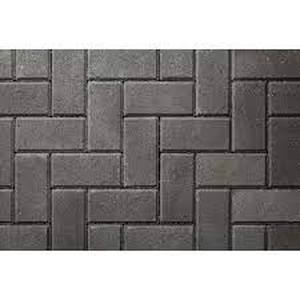 lot 8393 image: Pavestone Grey Concrete Paver Stone,(8.25 x 4 x 2.25) Whole Pallet- Retail $839.99