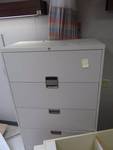 (4) Tier Steelcase Lateral Filing Cabinet