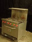 CPG Convection oven with 6 Top Burners