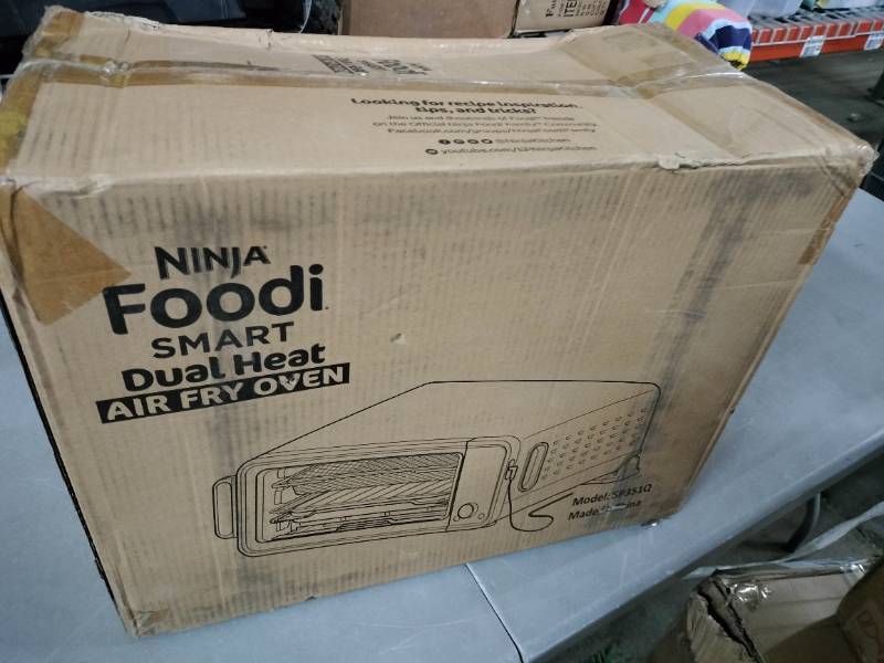 Ninja Foodi 15-in-1 Smart Dual Heat Air Fry Flip Oven w/ Probe