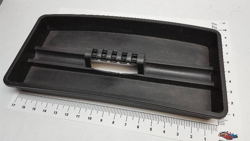 lot 7387 image: Its new and and a handy plastic tool tray with handle about 18 overall length