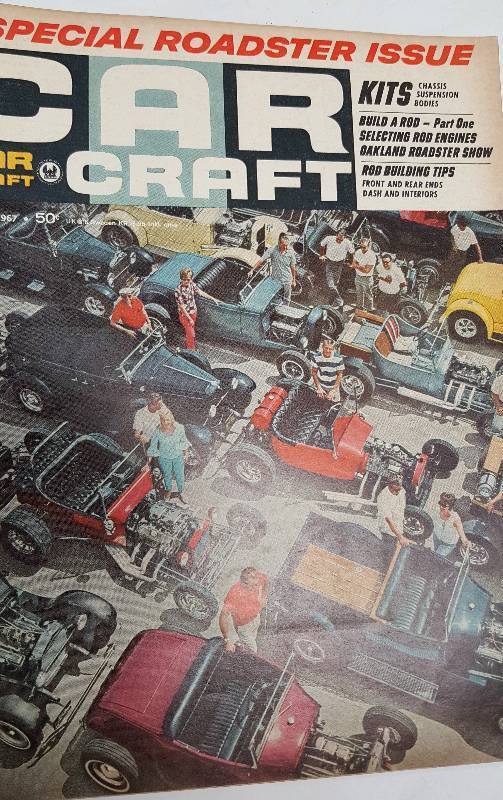 lot 7246 image: June 1967 Car Craft magazine reminisce of your early car interest with this