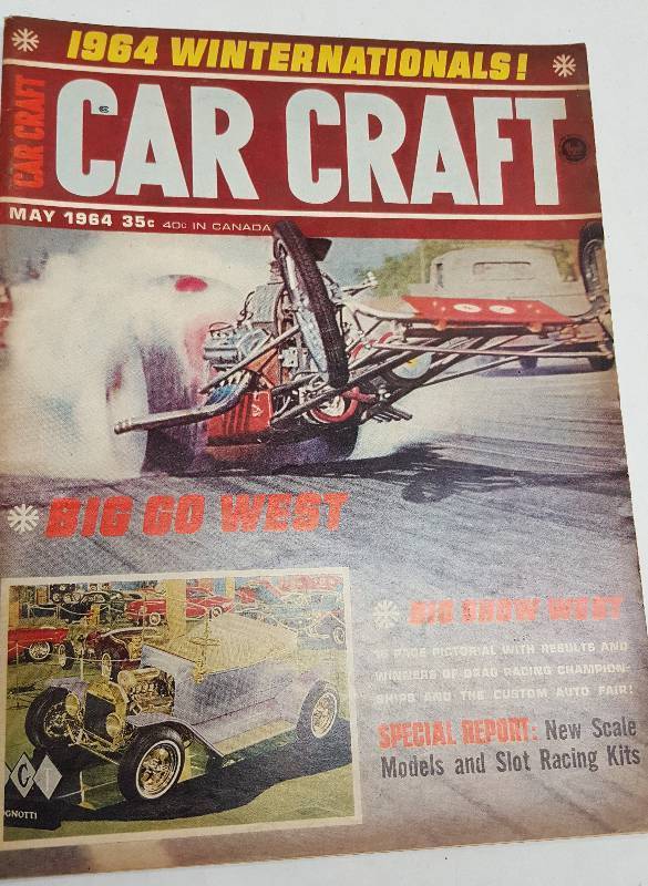 lot 7252 image: May 1964 Car Craft magazine reminisce of your early car interest with this