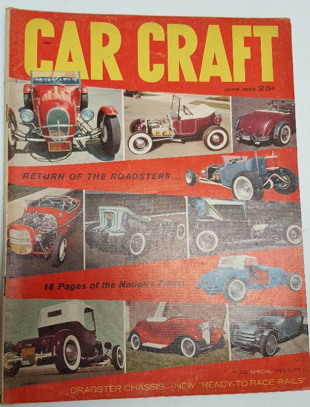 lot 7259 image: June 1960 Car Craft magazine with fun to read the articles and look at the advertising in it