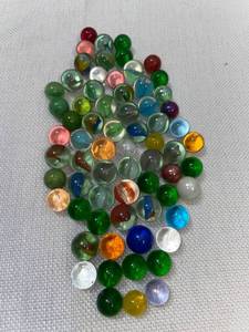 lot 39469 image: bag of marbles