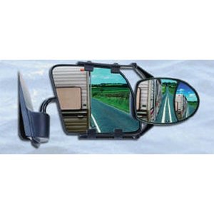 lot 38489 image: CIPA 11953 Dual View Clip-On Mirror, Black