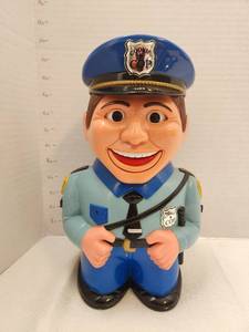 lot 39532 image: Cookie Cop Cookie Jar