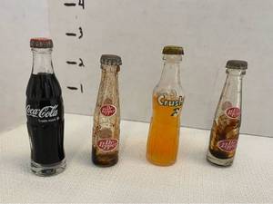 lot 39556 image: Miniature Soda Bottles