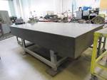 DoAll Brand 4'x8'x1' Solid Granite Top Table On Steel Frame