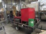 Large Capacity Hotsy Steam Cleaner On Trailer