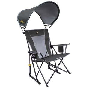 lot 27981 image: GCI Outdoor SunShade Rocker Pewter