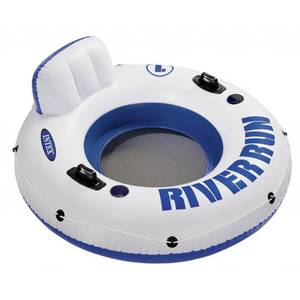 lot 28097 image: Intex - 1 Person Inflatable Floating Raft - Multi