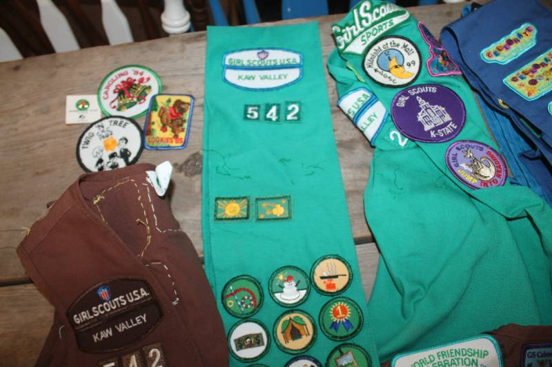 Vintage Girl Scout Patches, Vests and More, Vintage Toys, Action Figures,  Disney, Tools, Antiques, Beer Signs, Collectible, Western Magazines,  Furniture and SO MUCH MORE!!