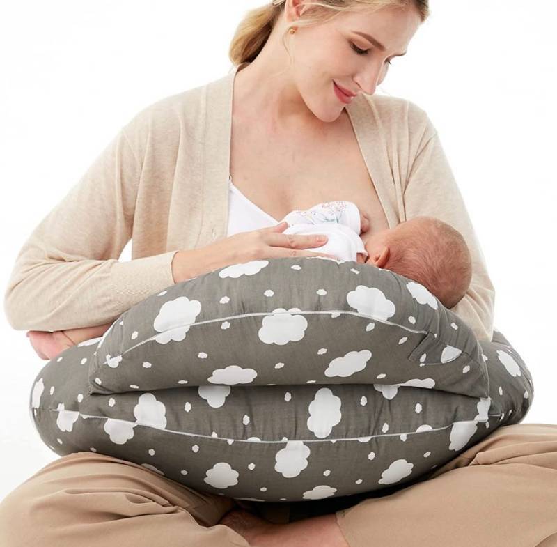 Momcozy Nursing Pillow for Breastfeeding, Original Plus Size