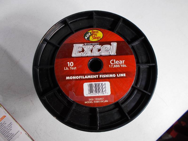 lot 4651 image: Bass Pro Excel Fishing Line