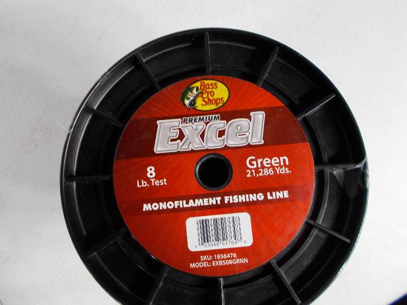 lot 4672 image: Bass Pro Excel Fishing Line